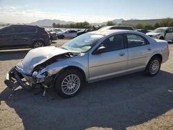 Salvage cars for sale at Las Vegas, NV auction: 2006 Chrysler Sebring