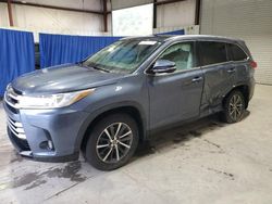 Salvage cars for sale at Hurricane, WV auction: 2019 Toyota Highlander SE