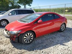 Salvage cars for sale at Cicero, IN auction: 2009 Honda Civic EX