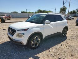 Salvage cars for sale at Oklahoma City, OK auction: 2021 Hyundai Venue SEL