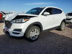 Salvage cars for sale at Phoenix, AZ auction: 2019 Hyundai Tucson SE