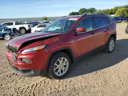 Salvage cars for sale at Davison, MI auction: 2015 Jeep Cherokee Latitude