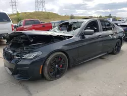 Salvage cars for sale at Littleton, CO auction: 2022 BMW 530 XI