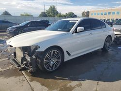 Salvage cars for sale at Littleton, CO auction: 2018 BMW 530 XI