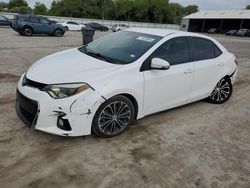 Salvage cars for sale at Corpus Christi, TX auction: 2015 Toyota Corolla L