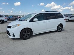 Toyota Sienna le salvage cars for sale: 2018 Toyota Sienna LE