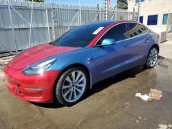 Tesla salvage cars for sale: 2019 Tesla Model 3