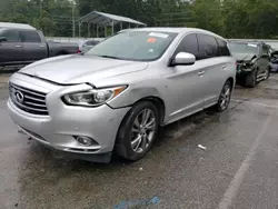 Buy Salvage Cars For Sale now at auction: 2014 Infiniti QX60