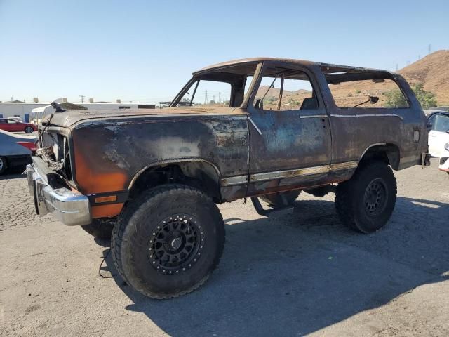 1989 Dodge Ramcharger AW-100