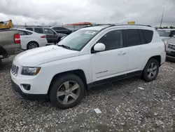 Jeep salvage cars for sale: 2017 Jeep Compass Latitude