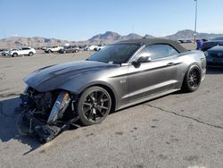 Salvage cars for sale at North Las Vegas, NV auction: 2018 Ford Mustang GT