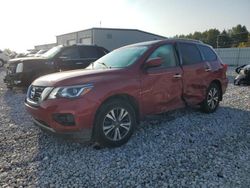 Salvage cars for sale at Wayland, MI auction: 2017 Nissan Pathfinder S