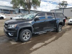 Salvage cars for sale from Copart Albuquerque, NM: 2017 Chevrolet Colorado Z71