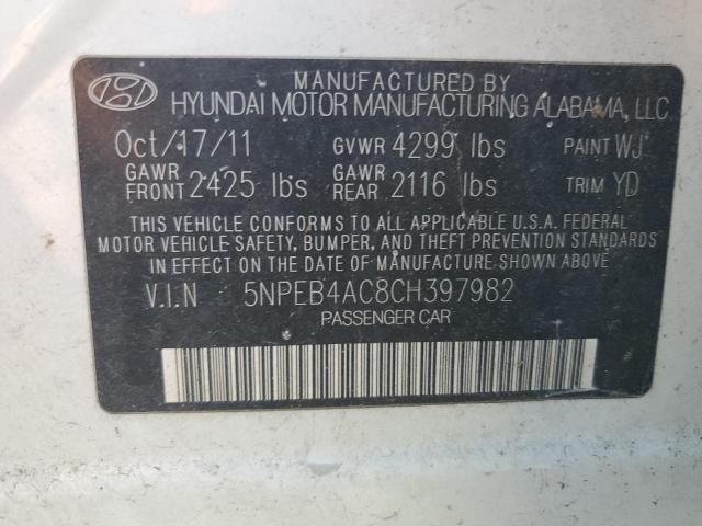 2012 Hyundai Sonata GLS