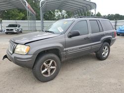 Salvage cars for sale at Harleyville, SC auction: 2004 Jeep Grand Cherokee Laredo