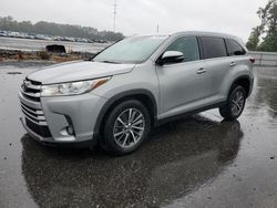 Salvage cars for sale at Dunn, NC auction: 2019 Toyota Highlander SE