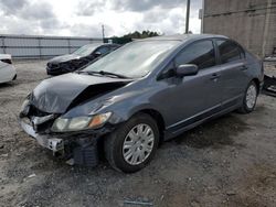 Honda salvage cars for sale: 2009 Honda Civic DX