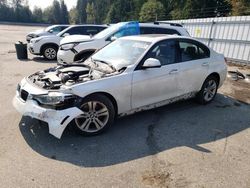 Salvage cars for sale at Arlington, WA auction: 2016 BMW 328 I Sulev