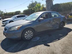 Salvage cars for sale at San Martin, CA auction: 2008 Honda Accord LX