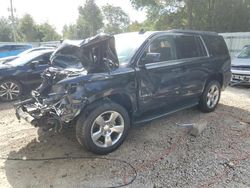 Salvage cars for sale at auction: 2017 Chevrolet Tahoe C1500 LT