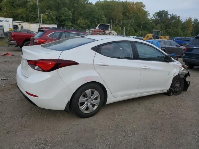 2016 Hyundai Elantra SE