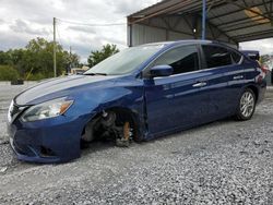 Salvage cars for sale at Cartersville, GA auction: 2017 Nissan Sentra S