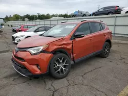 Toyota salvage cars for sale: 2016 Toyota Rav4 SE