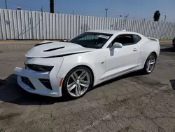 Salvage cars for sale at Van Nuys, CA auction: 2016 Chevrolet Camaro SS