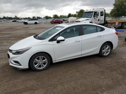 Chevrolet salvage cars for sale: 2017 Chevrolet Cruze LT