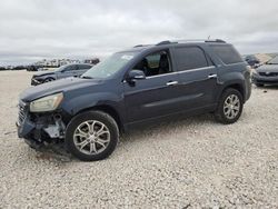 Salvage cars for sale at Taylor, TX auction: 2016 GMC Acadia SLT-1