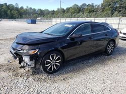 Salvage cars for sale at Ellenwood, GA auction: 2021 Chevrolet Malibu RS