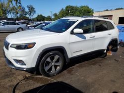 Jeep salvage cars for sale: 2019 Jeep Cherokee Limited