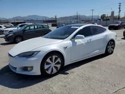 Salvage cars for sale at Sun Valley, CA auction: 2021 Tesla Model S