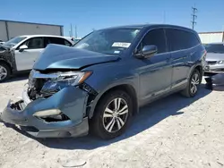 Salvage cars for sale at Haslet, TX auction: 2016 Honda Pilot EX