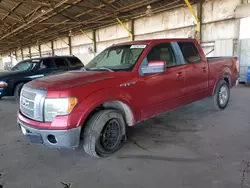 Ford salvage cars for sale: 2010 Ford F150 Supercrew