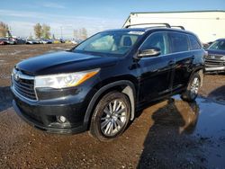 Toyota salvage cars for sale: 2016 Toyota Highlander XLE