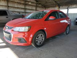 Salvage cars for sale from Copart Phoenix, AZ: 2017 Chevrolet Sonic LS