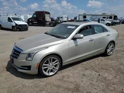 Salvage cars for sale at Houston, TX auction: 2015 Cadillac ATS Luxury