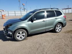 Salvage cars for sale at Greenwood, NE auction: 2015 Subaru Forester 2.5I Premium