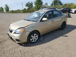 Salvage cars for sale at Montreal Est, QC auction: 2011 KIA Rio Base