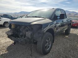 Salvage trucks for sale at Magna, UT auction: 2015 Nissan Titan S