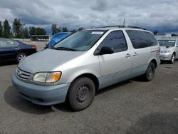 Toyota salvage cars for sale: 2002 Toyota Sienna CE