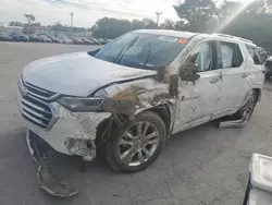 Chevrolet Vehiculos salvage en venta: 2019 Chevrolet Traverse High Country