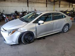 Toyota salvage cars for sale: 2021 Toyota Corolla LE