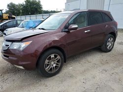 Salvage cars for sale at Apopka, FL auction: 2008 Acura MDX Technology