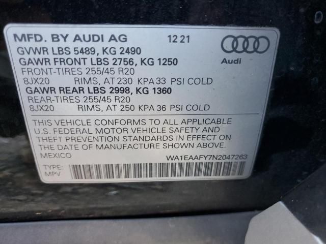 2022 Audi Q5 Premium Plus 45