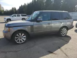 Land Rover Range Rover hse salvage cars for sale: 2010 Land Rover Range Rover HSE