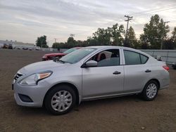 Salvage cars for sale at New Britain, CT auction: 2016 Nissan Versa S