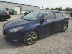 Salvage cars for sale at Leroy, NY auction: 2017 Ford Focus ST