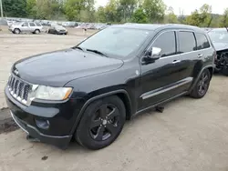 Salvage cars for sale at Marlboro, NY auction: 2012 Jeep Grand Cherokee Overland